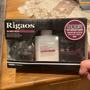 Rigaos Brand New Shampoo gift Set for DRY SKIN for Man